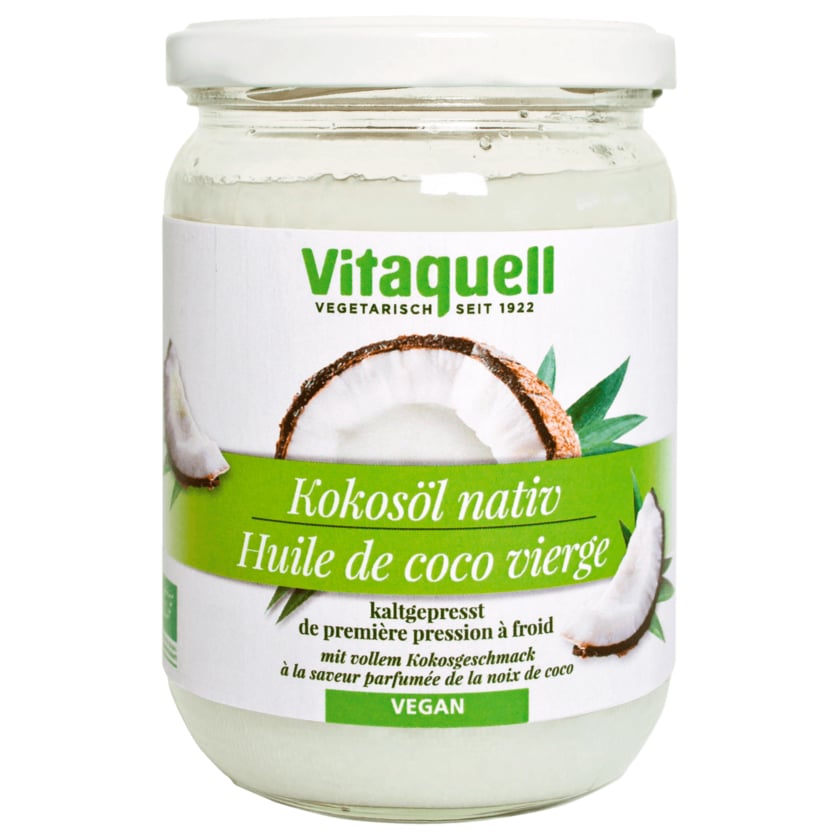 Vitaquell Bio Kokosöl nativ 400g